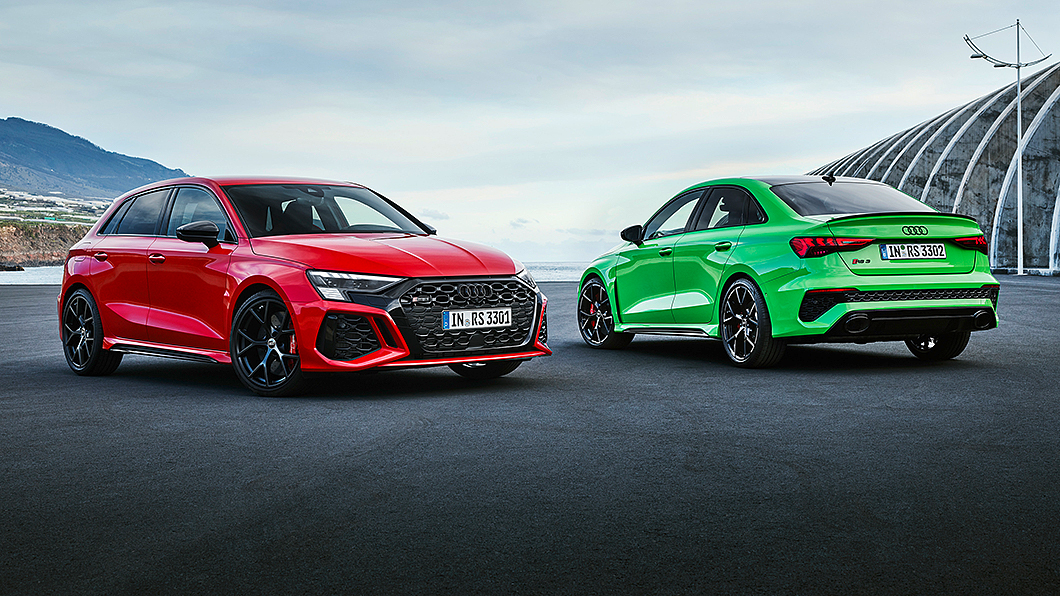 Audi同步發表RS 3 Sedan以及RS 3 Sportback兩款高性能車款。(圖片來源/ Audi)