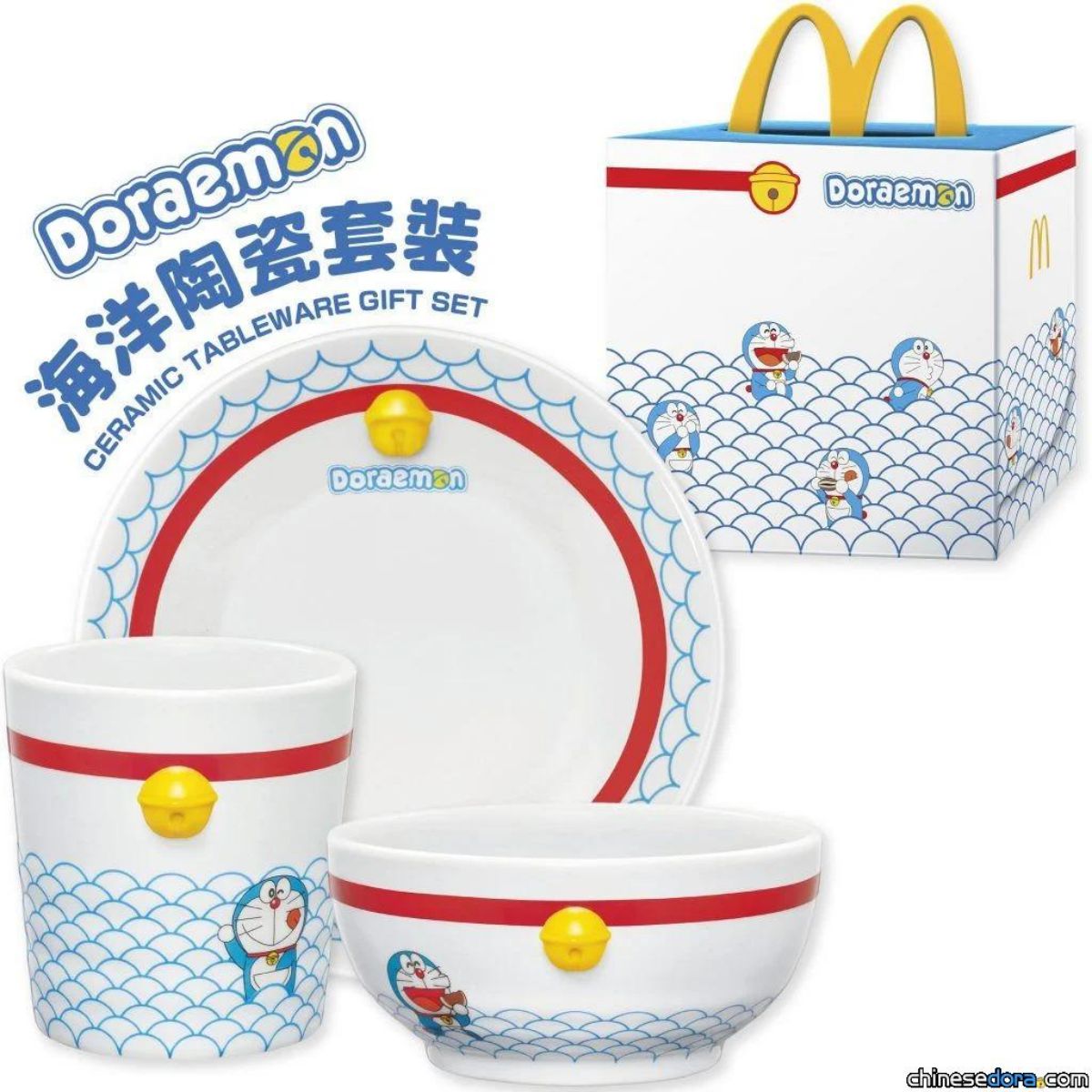 希望台灣也有！香港麥當勞x哆啦A夢推百寶袋薯條、芋頭冰炫風，加碼換「海洋餐具組」