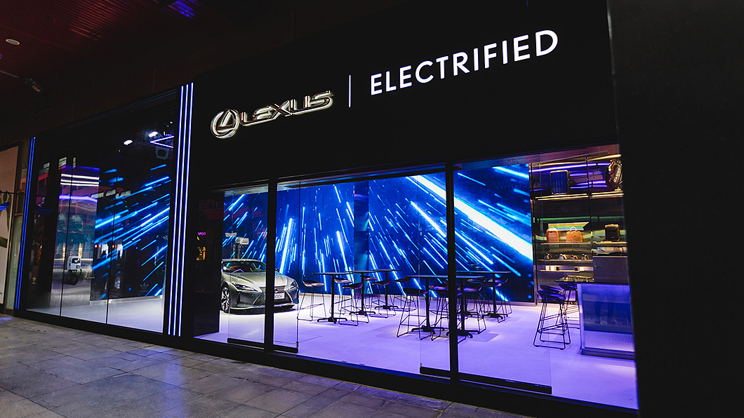 Lexus Electrified電能概念店落腳信義威秀。(圖片來源/ Lexus)