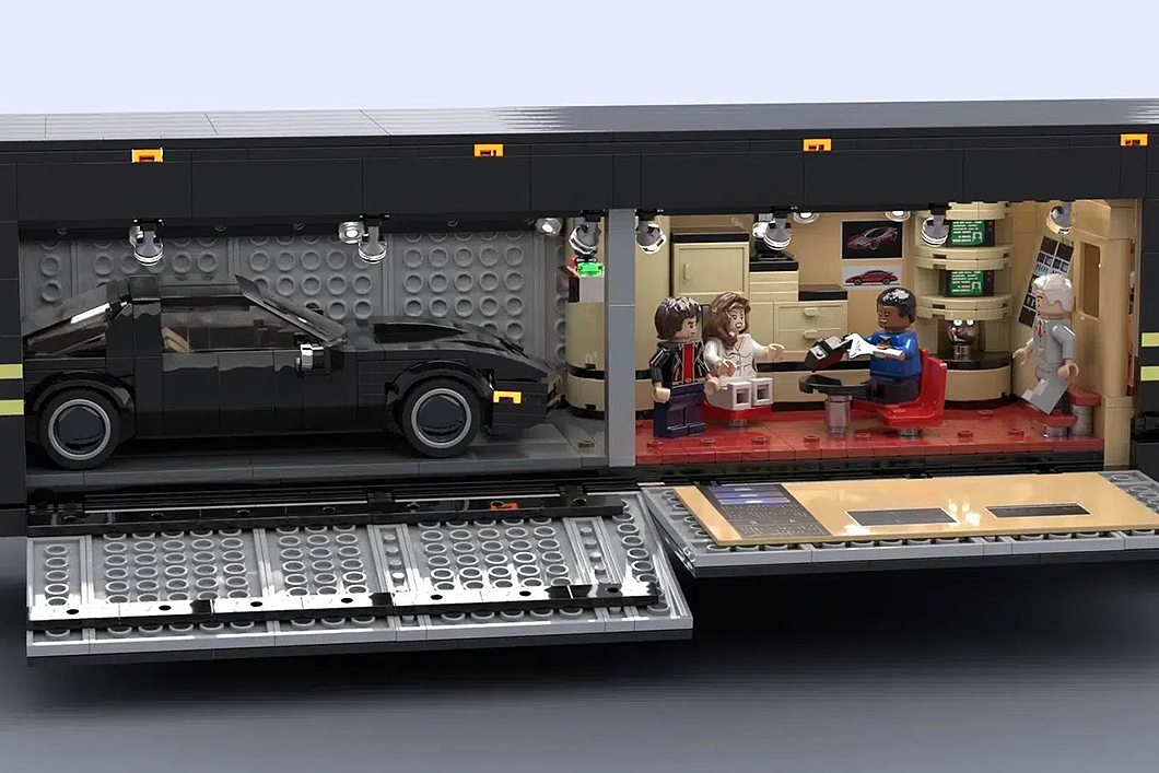 指揮拖車內部的車庫整備區、電腦實驗室、會議室以及起居室等也都全數複製。(圖片來源/ Lego Ideas)