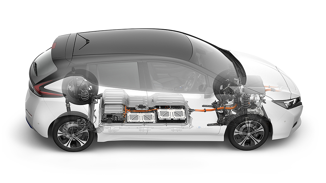 電動車就像是可以自己移動的大電池。(圖片來源/ Nissan)