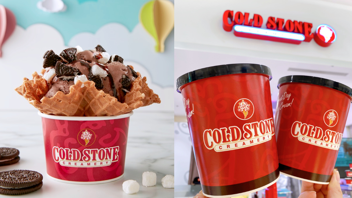 冰淇淋買一送一！COLD STONE「中杯冰淇淋、歡樂桶」整月免費吃，冰淇淋蛋糕現折180元