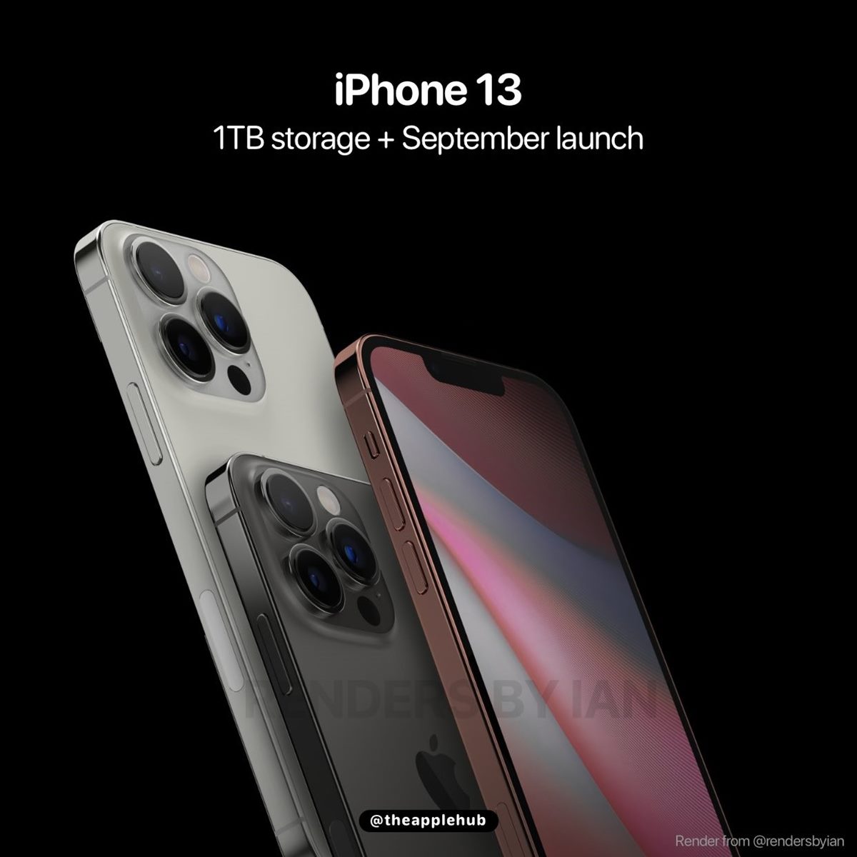 少女心果粉注意！iPhone 13「草莓玫瑰粉」將出現，升級版鏡頭會有「大小眼」
