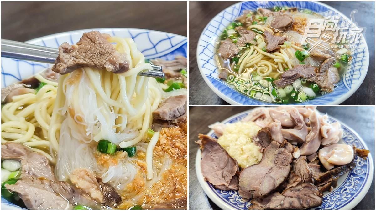 澎湖高CP值美食！60年大分量「米粉麵」１碗只要50元，鹹香「黑白切」搭蒜泥更對味