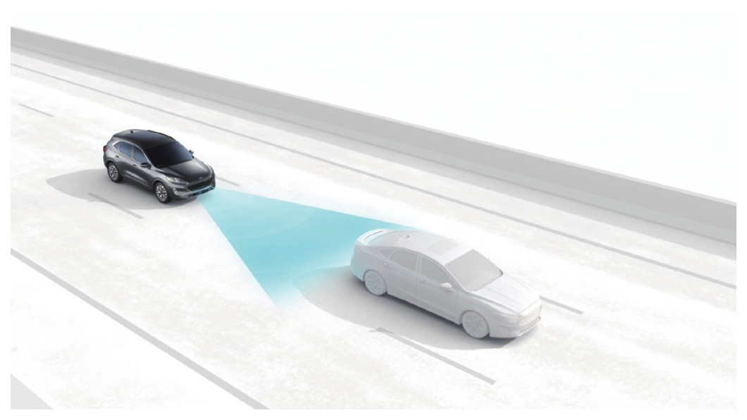 iACC智慧型定速巡航調節系統能幫助駕駛在定速巡航過程中智慧調整車速，提供更完整的行車輔助及提示，讓智能駕馭帶來全時守護。(圖片來源/Ford)