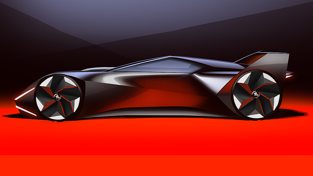 整體車身線條參考現代超級跑車與GT賽車的空力設計。(圖片來源/ Škoda)