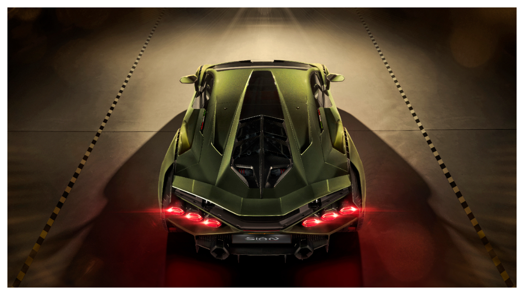 Sián的動力心臟是Lamborghini當代巔峰之作的V12引擎，輔以全新開發的超級跑車動力系統，獨特油電混合架構以最輕的重量實現最高的動力輸出。(圖片來源/Lamborghini)