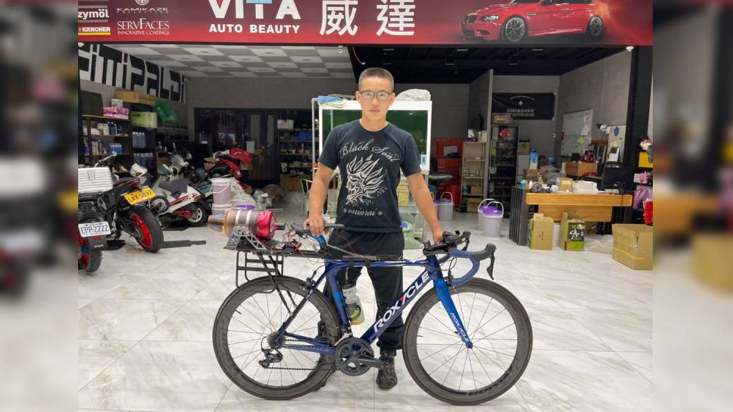 車主王威達表示將會挑戰噴射腳踏車極速的世界紀錄。(圖片來源/ 王威達提供)