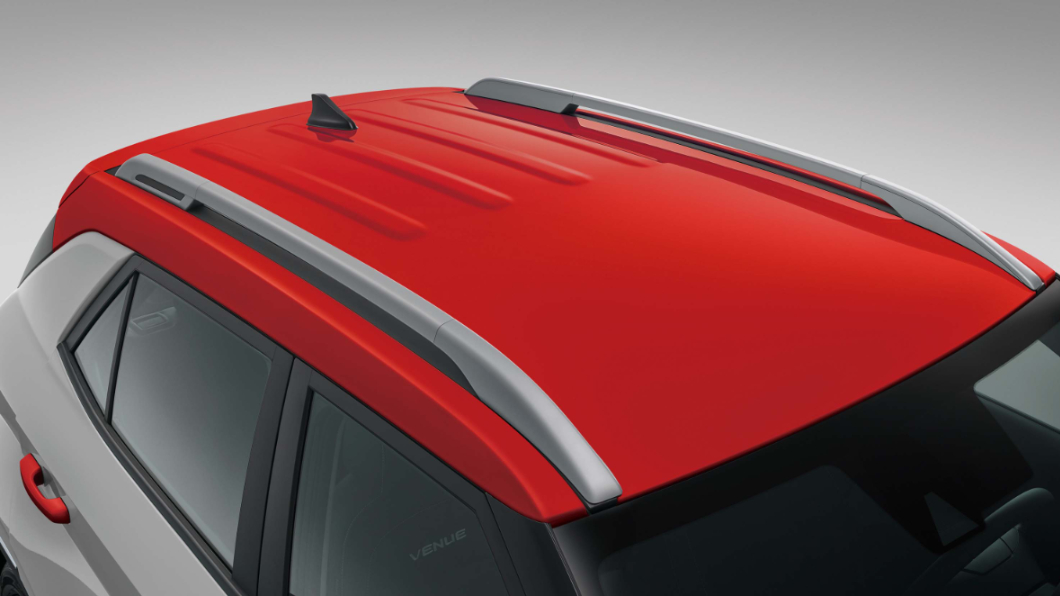 紅色車頂配上灰色車身Two-tone雙色更顯個性化。(圖片來源/ Hyundai) 