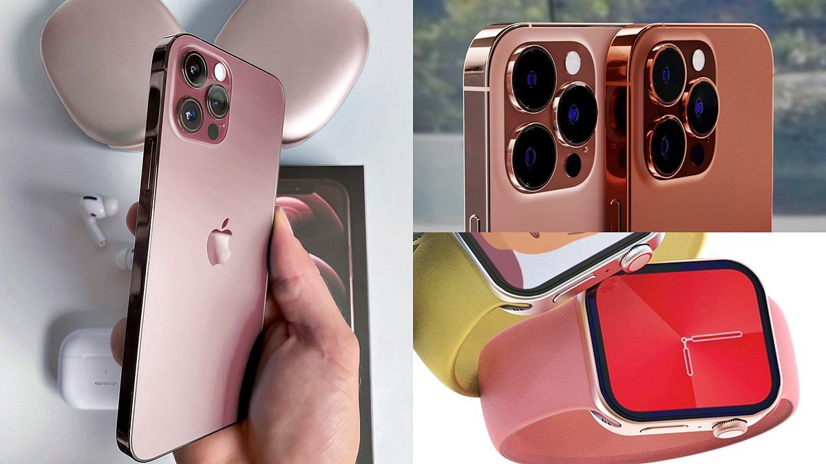不只４款超美iPhone 13！蘋果發表會將出現草莓粉手錶、外螢幕耳機