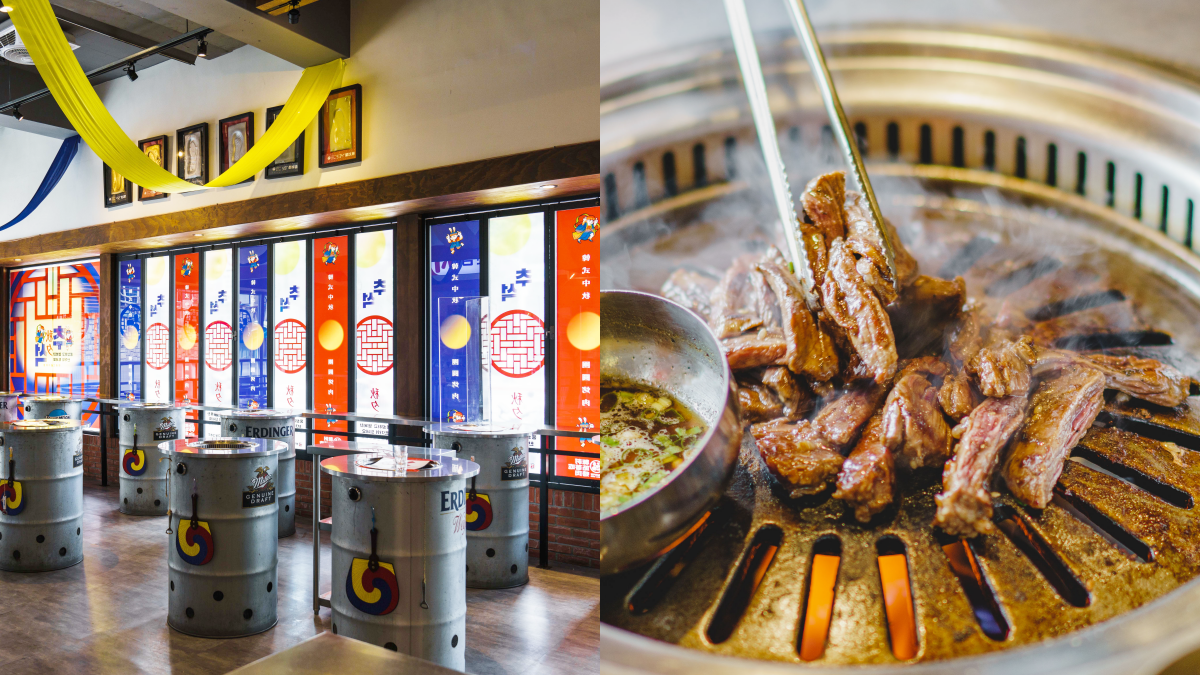 １秒飛韓國！「新村站著吃烤肉」打造韓式慶典，道地新稻酒、松餅免費送