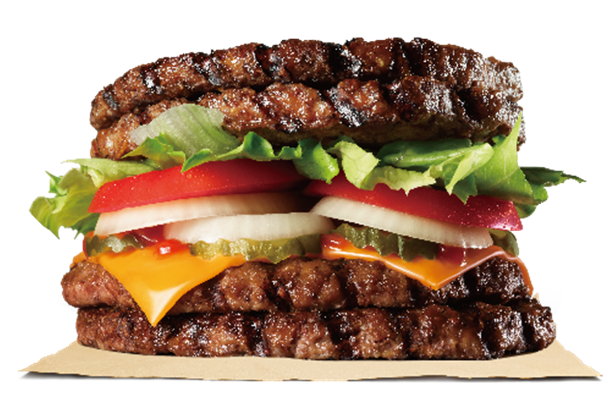 全台首創「全肉漢堡」！漢堡王限定14天可吃，４層牛肉排當麵包夾起來