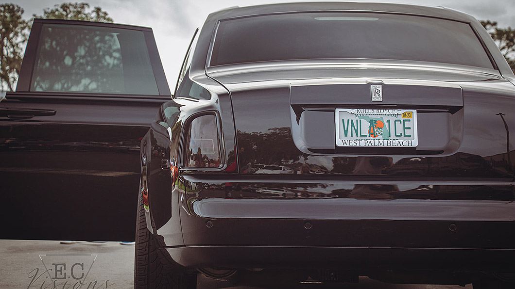 Vanilla Ice不只有老車，名下也有Rolls-Royce等名車。（圖片來源/ 擷取自Vanilla-Ice臉書）