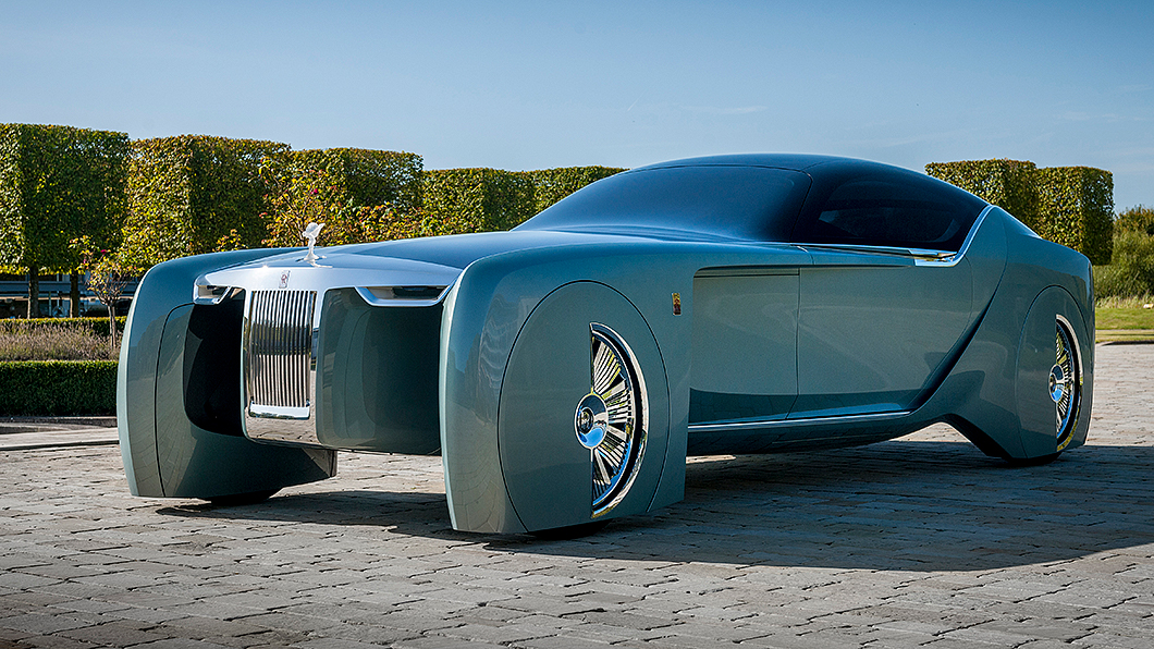 2017年發表的103EX概念車展現Rolls-Royce未來電動藍圖。(圖片來源/ Rolls-Royce)