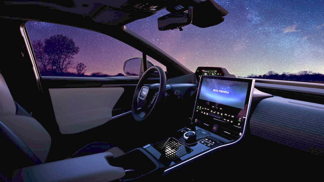 內裝的風格與現行車款截然不同，展現了未來科技感受。(圖片來源/ Subaru)