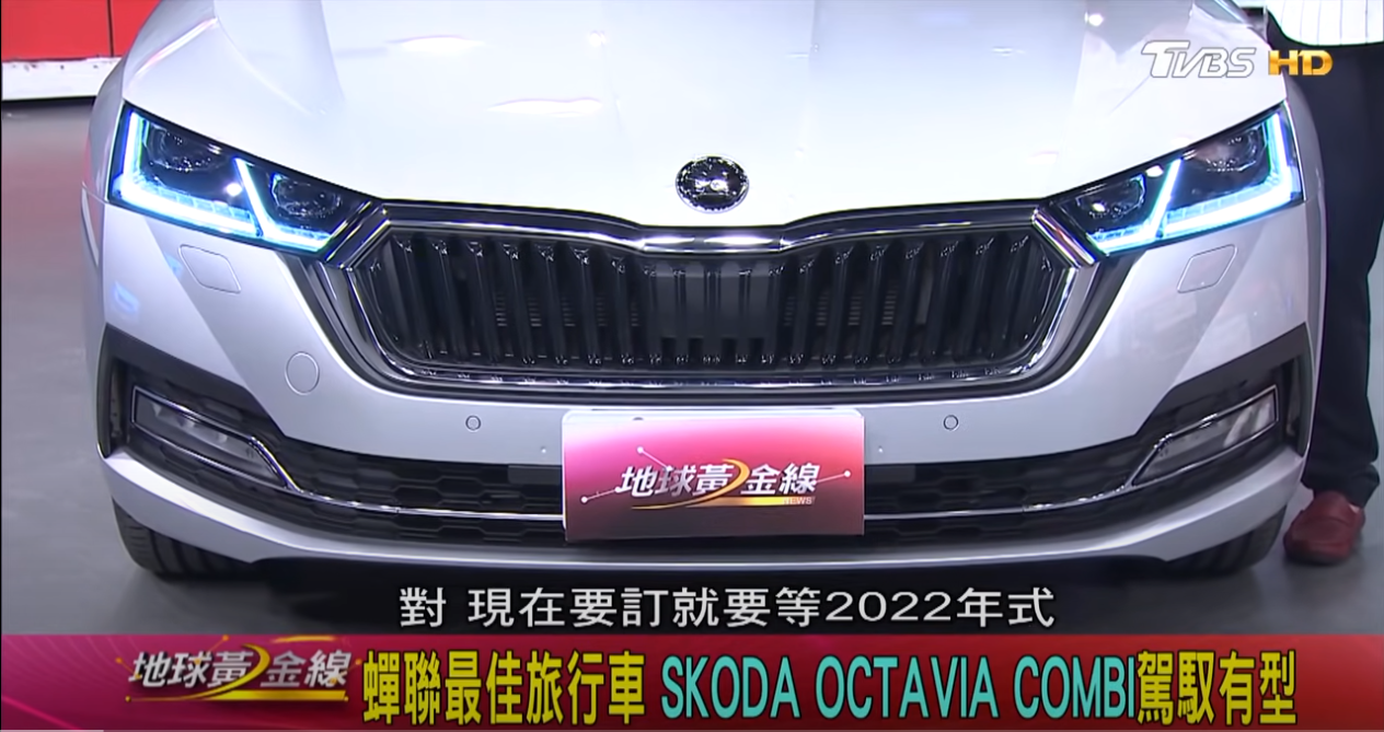 Octavia全車系標配Matrix LED矩陣式LED頭燈。(圖片來源/ 地球黃金線)