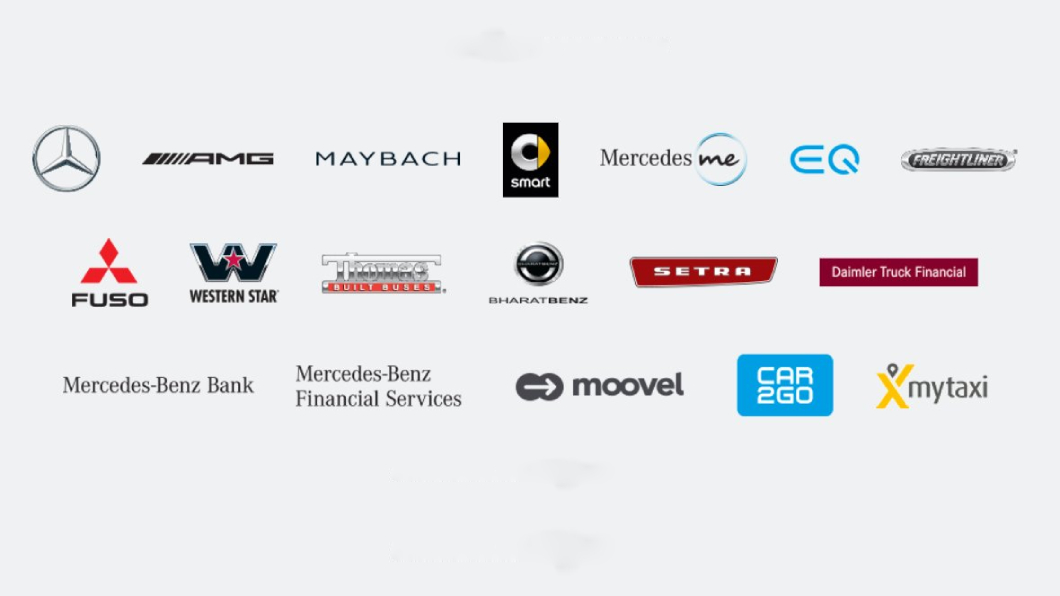 戴姆勒集團旗下有眾多品牌，拆分過後將可以針對乘用車以及商用車領域有更多的策略運用。(圖片來源/ 賓士)