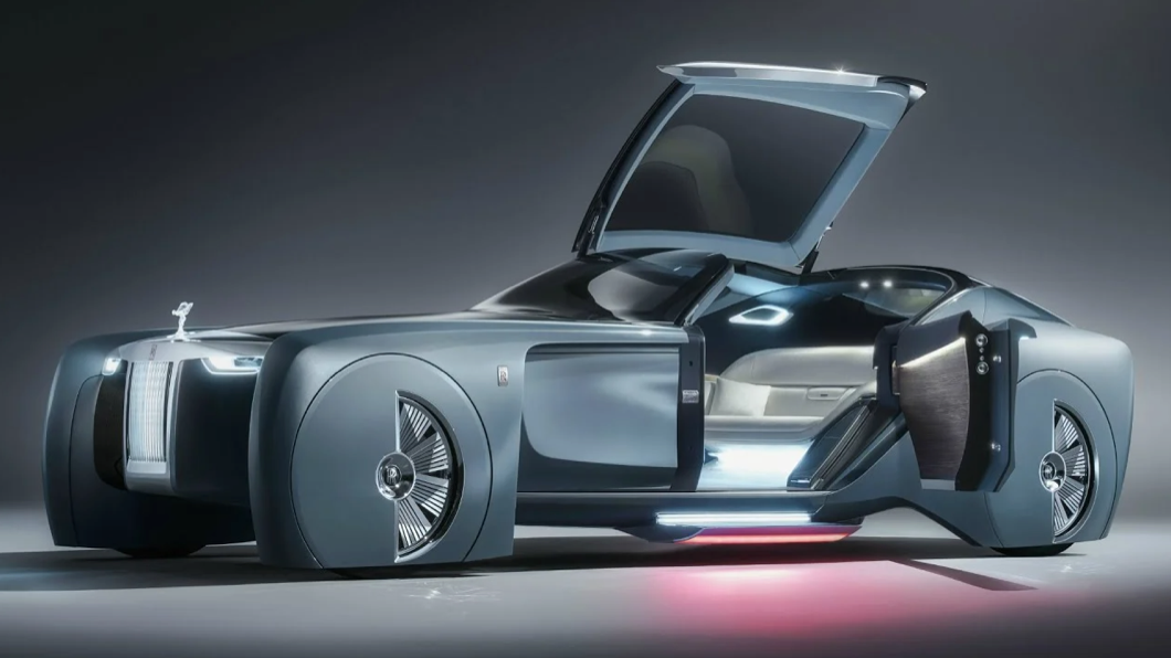 約莫3年前小賈斯汀被Rolls-Royce概念車103 EX帥氣的外型所吸引。(圖片來源/ Rolls-Royce)
