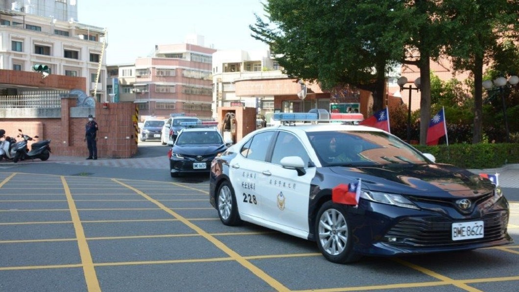 彰化縣警局日前購入Camry 2.5豪華版作為新款警用巡邏車。(圖片來源/ 彰化縣警察局)