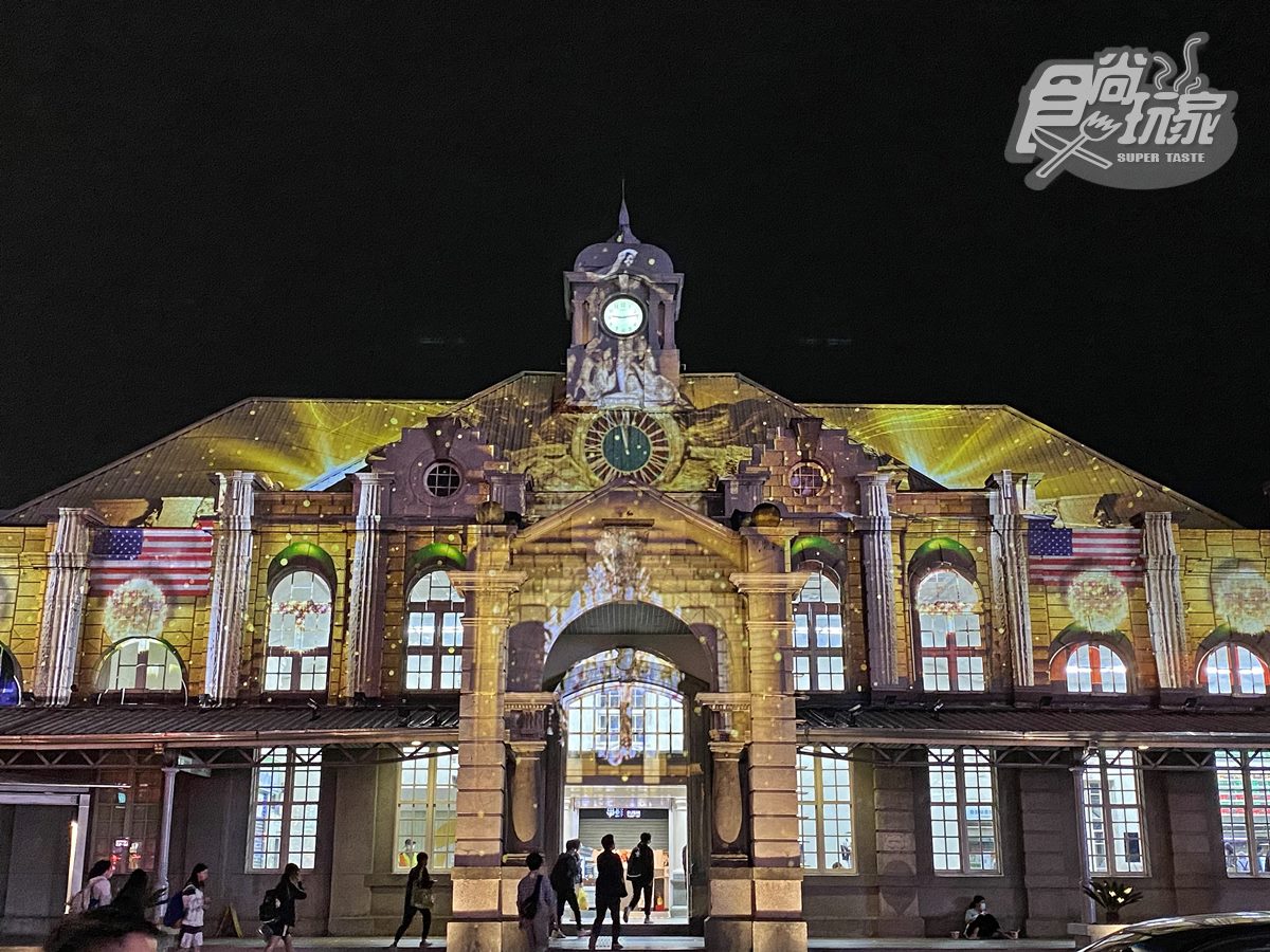 台版東京車站！全台最大光雕秀必拍９大展區，巨型動物園牆、台啤泡泡大樓