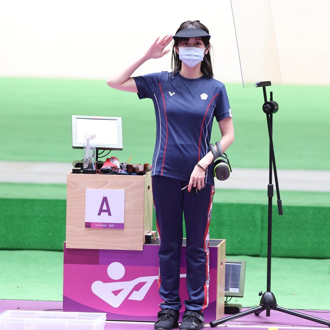 今年吳佳穎代表中華隊出戰東京奧運，並且在女子25公尺火藥手槍拿下第五名的成績。(圖片來源/ 吳佳穎FB)