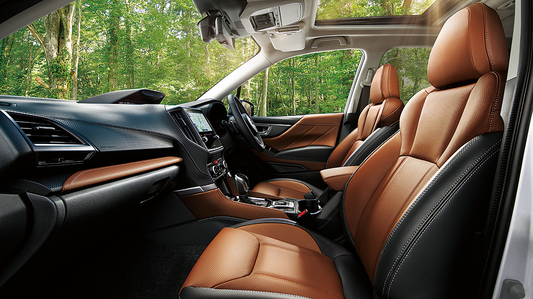 車內以質感升級為主，並且導入手勢控制溫度調整功能。(圖片來源/ Subaru)