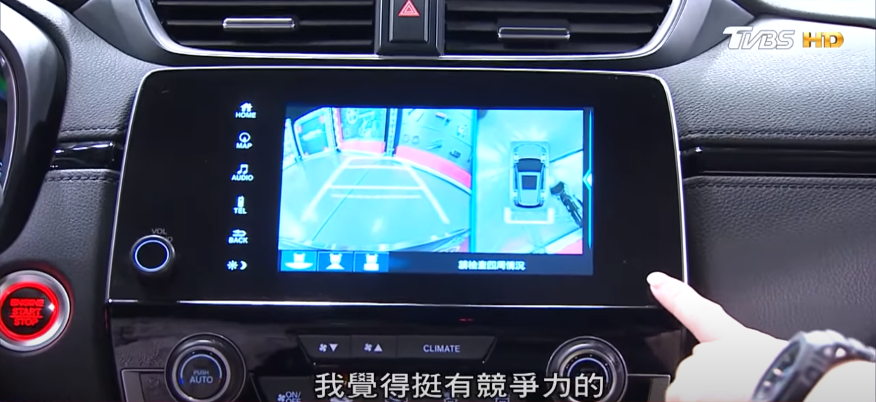 目前Honda針對CR-V中高階款免費贈送360度環景攝影，增加銷售競爭力。(圖片來源/ 地球黃金線)
