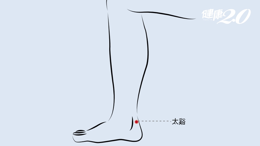 1穴暖身極有效！腳踝按一按「大補全身」 促進氣血循環、改善手腳冰冷