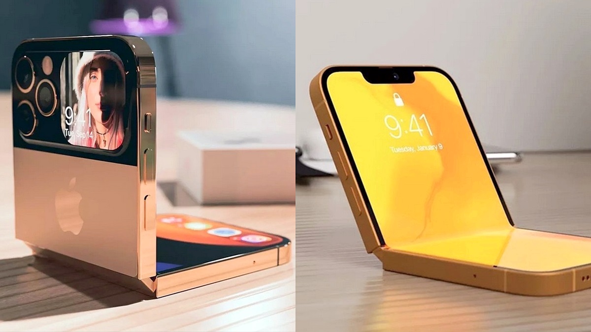 超美金色款「iPhone摺疊機」曝光！螢幕展開可到９吋，將取代迷你平板