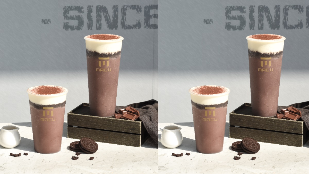 麻古茶坊超奢華巧克力飲！「提拉米蘇2.0」可可OREO冰沙+厚奶霜，12間門市開賣