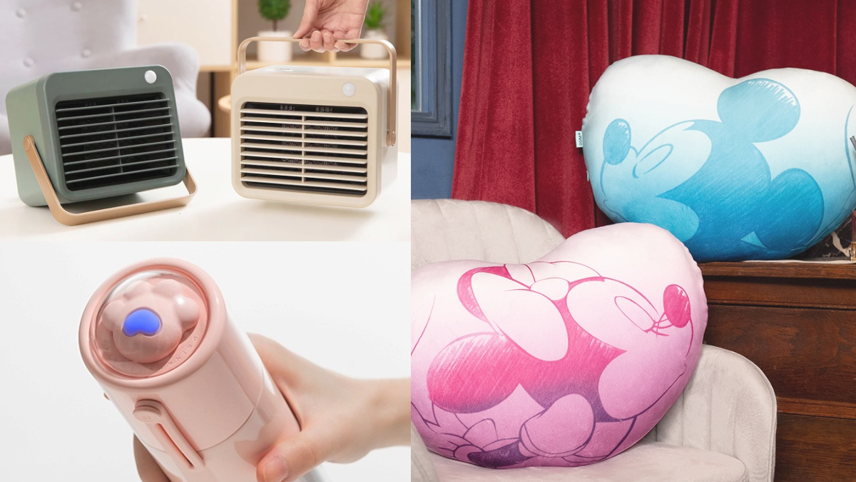 「迪士尼暖摩枕」省千元！３大冬季暖心家電，日超夯電暖器、貓爪保溫杯都收