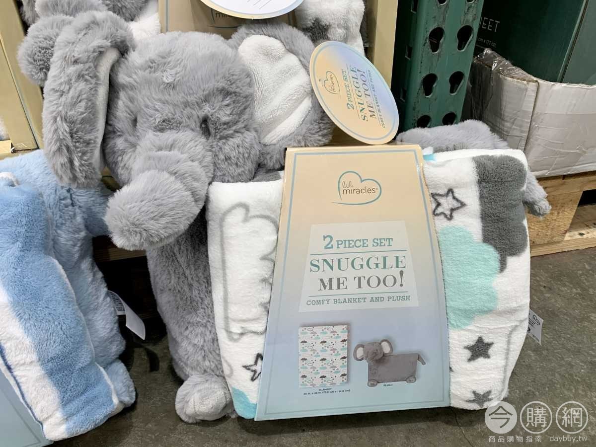 好市多「動物造型枕＋蓋毯」550元有找！大象、兔子、恐龍枕頭必入手