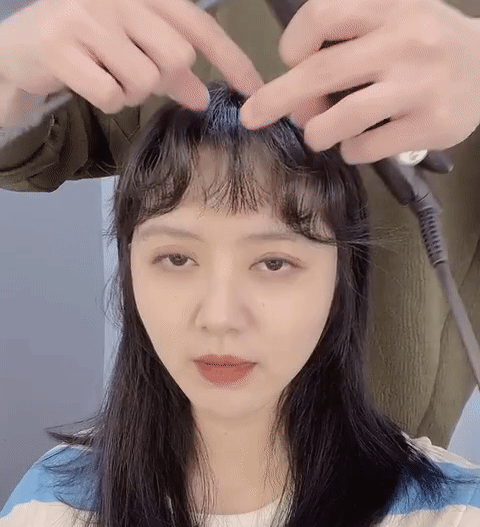 申敏兒剪齊瀏海美出新高！髮型師傳授簡單2招變出韓式QQ瀏海、自然C彎