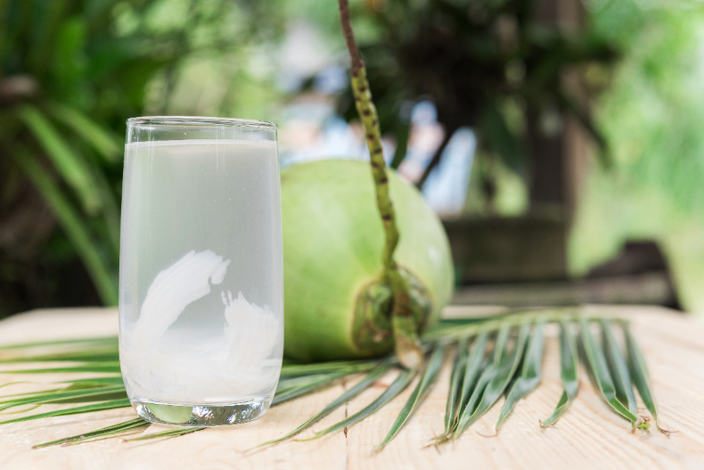 ▲椰子汁能幫助人體降低血糖 