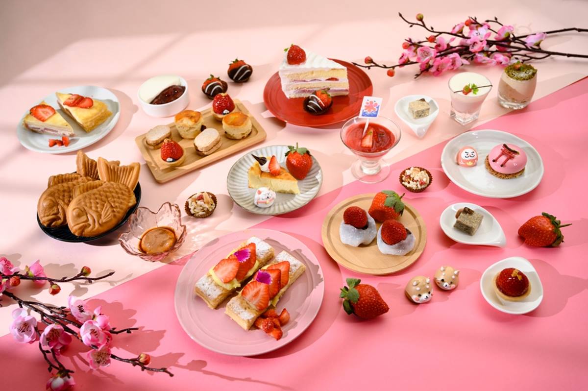 秒飛日本！飯店「草莓吃到飽」甜點、日式料理無限供應，還能爽拿28吋行李箱