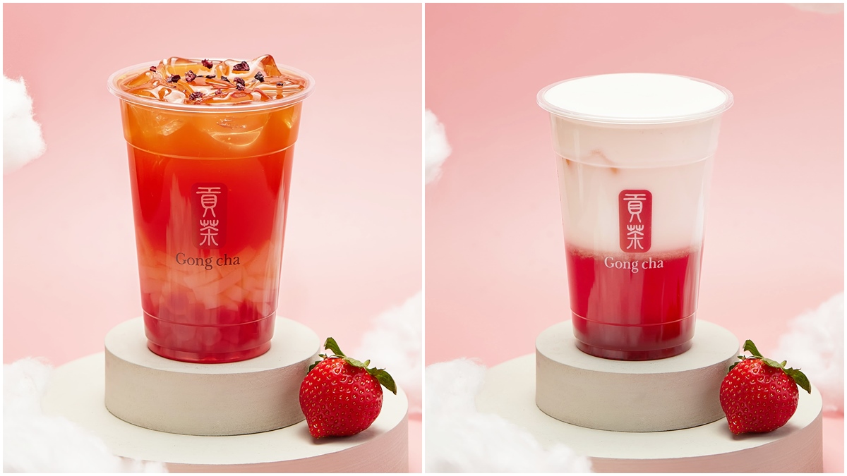 喝飲料拿KAKAO紅包袋！３大手搖新品好康連發，必喝草莓寶石飲、紅豆粉粿鮮奶