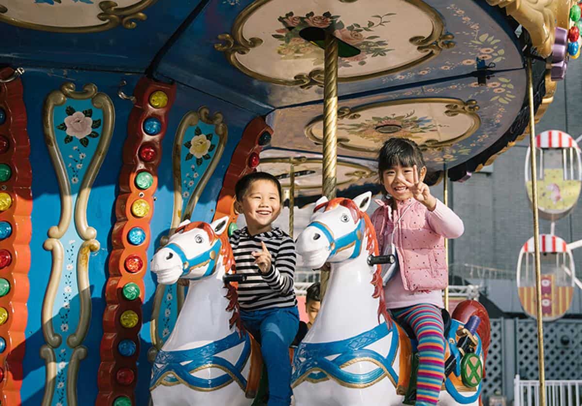 台南最狂「景觀親子房」！免費玩全台唯一「雙樂園」，摩天輪、熱氣球都有