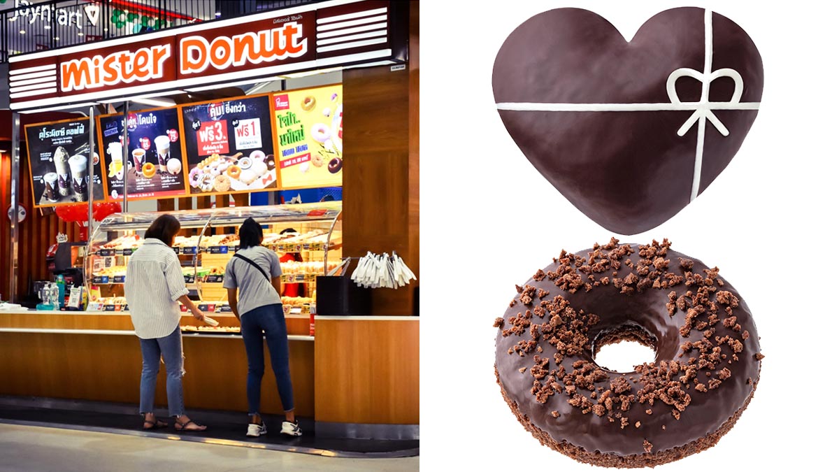 買６送３又來了！Mister Donut「情人節限定」甜甜圈，草莓、餅乾可可必吃