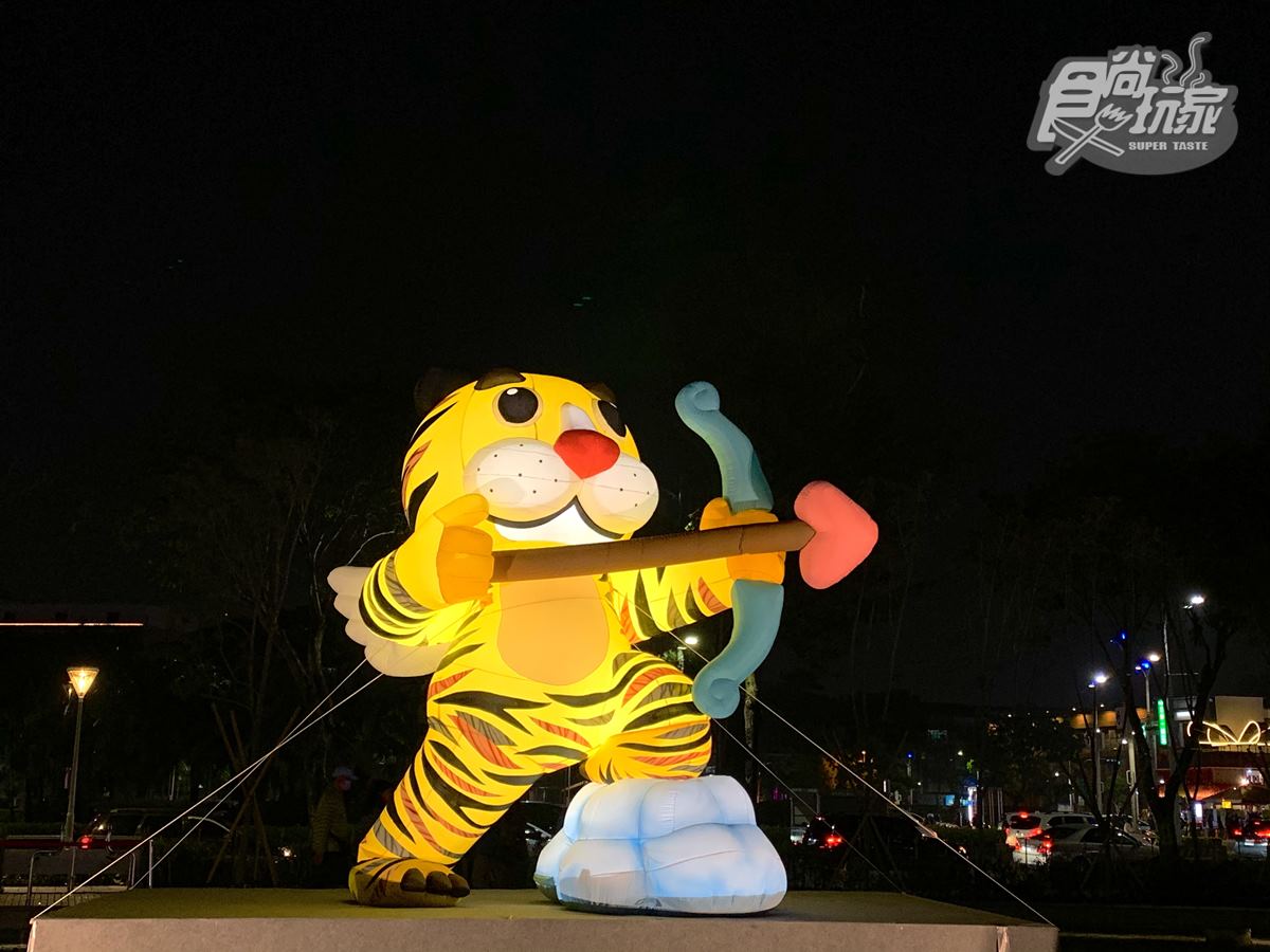 史上最萌燈會壓軸倒數！27公尺巨型老虎現身，還有超Q美術館、愛虎的家