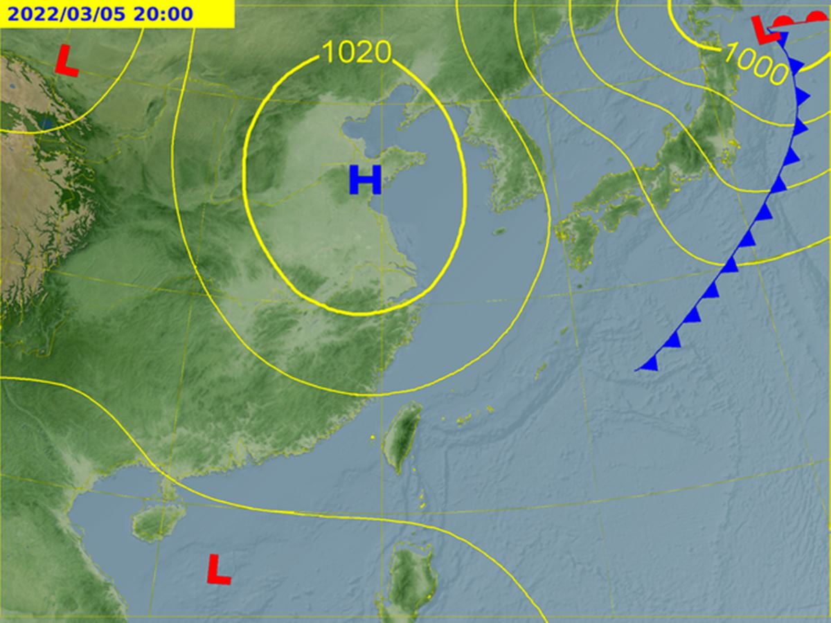 明日氣溫「驟降８度」！２波冷空氣接力襲台，全台連續６天下雨