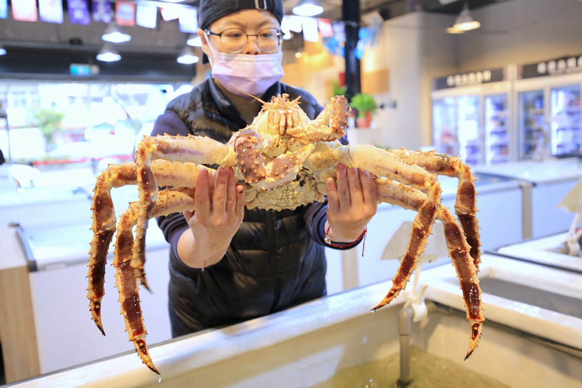 活海產現挑現吃！高CP值海鮮蒸鍋藏身大賣場，肥美螃蟹、藍鑽蝦、淡菜排滿滿