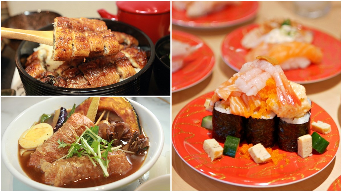 台南三井OUTLET不踩雷！網推５大日式美食：米其林主廚鰻魚飯、超吸睛海寶卷