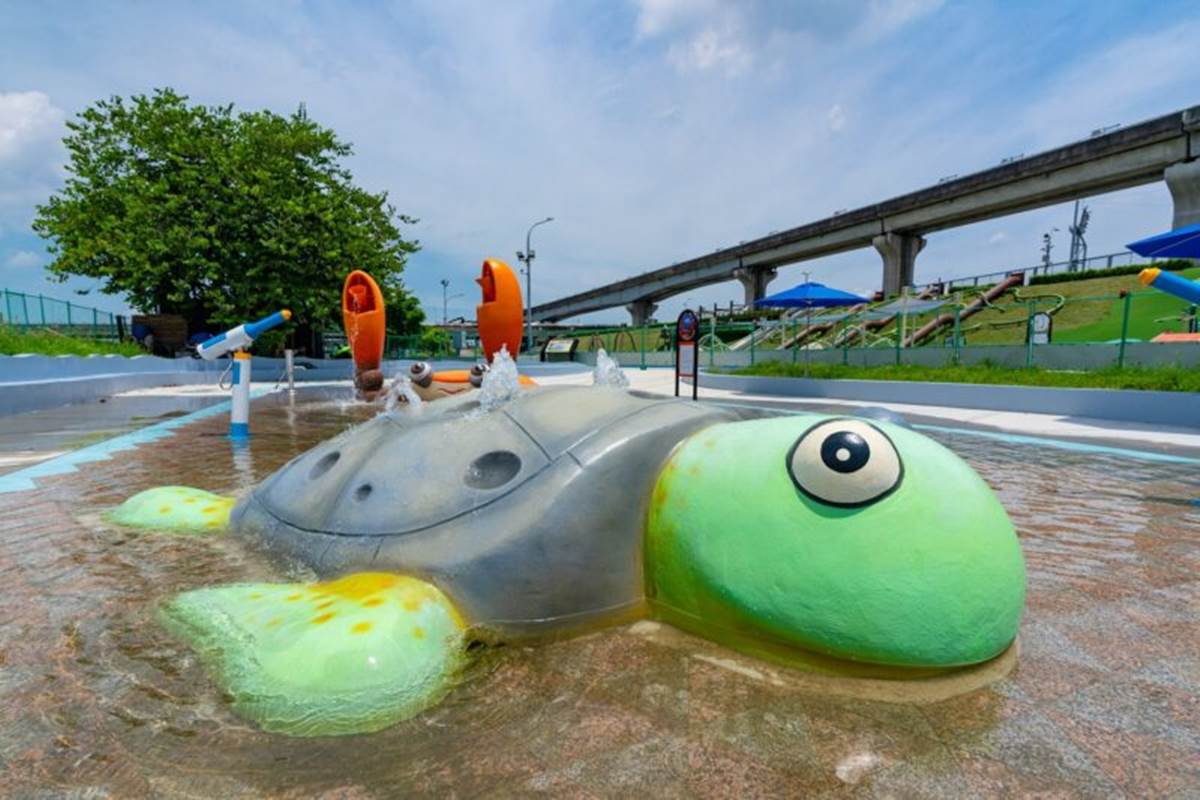 全台最大「海世界水樂園」4/3登場！免費暢玩７大設施，搶拍巨型海龜、螃蟹