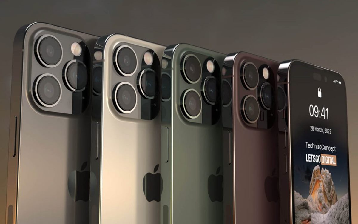 iPhone 14曝光「莓果醬紅」！手機剪瀏海改「２孔」，將有高達2TB容量可用