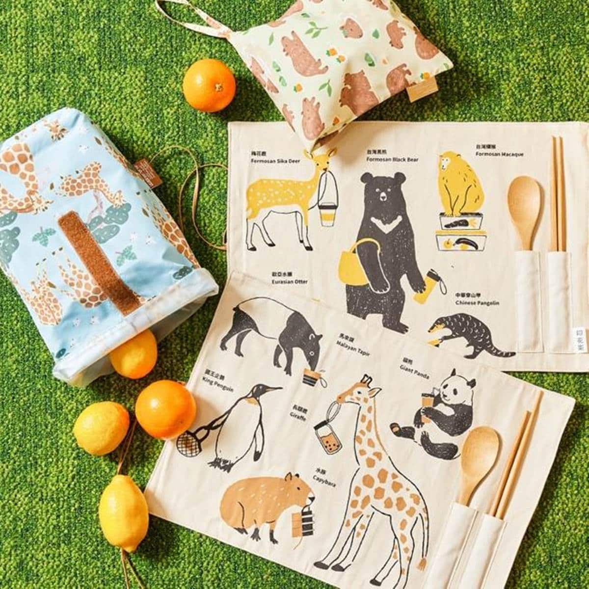 「馬來貘玩偶包」快搶！台北市立動物園推30款周邊：水獺餐桌組、貓熊束口袋