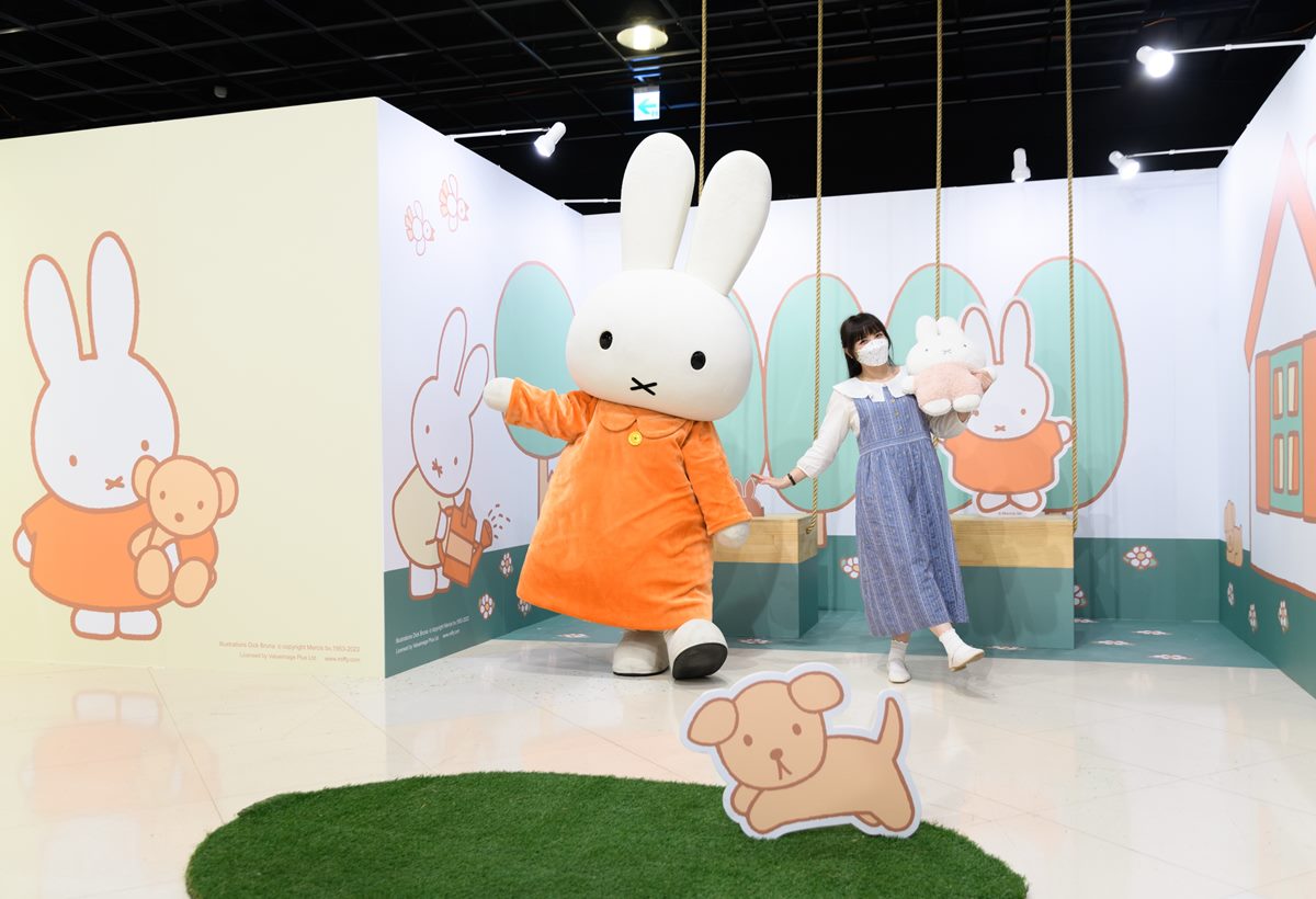 全新百坪「米飛兔」花季展！８展區可拍熱氣球、娃娃牆，還有兔兔生吐司可吃
