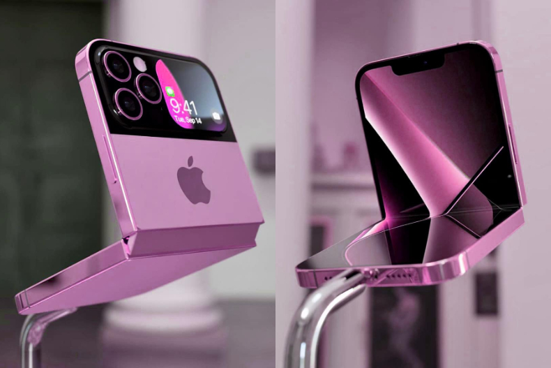 蘋果摺疊機「粉紫薰衣草、花瓣粉」美出新境界，少女直接瘋掉！iPhone Flip預測總整理