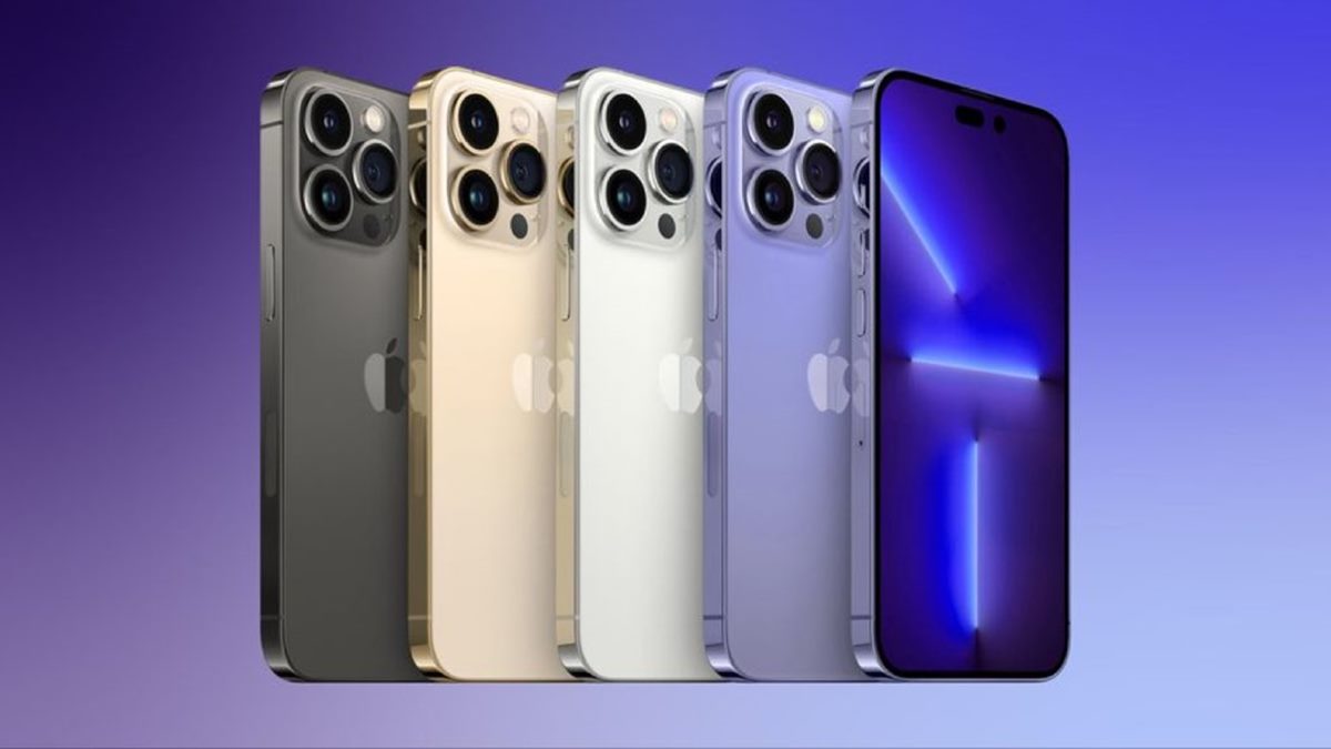 果粉快當仙女！iPhone 14將有超美「仙氣漸層紫」，７色新機剪瀏海變大螢幕