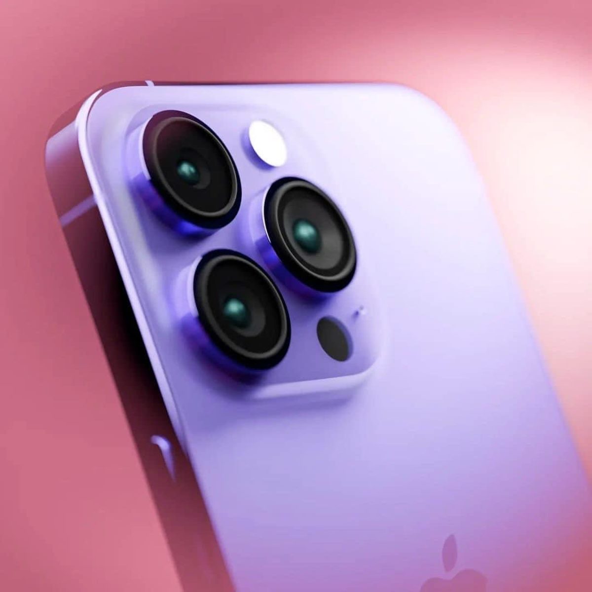 果粉快當仙女！iPhone 14將有超美「仙氣漸層紫」，７色新機剪瀏海變大螢幕