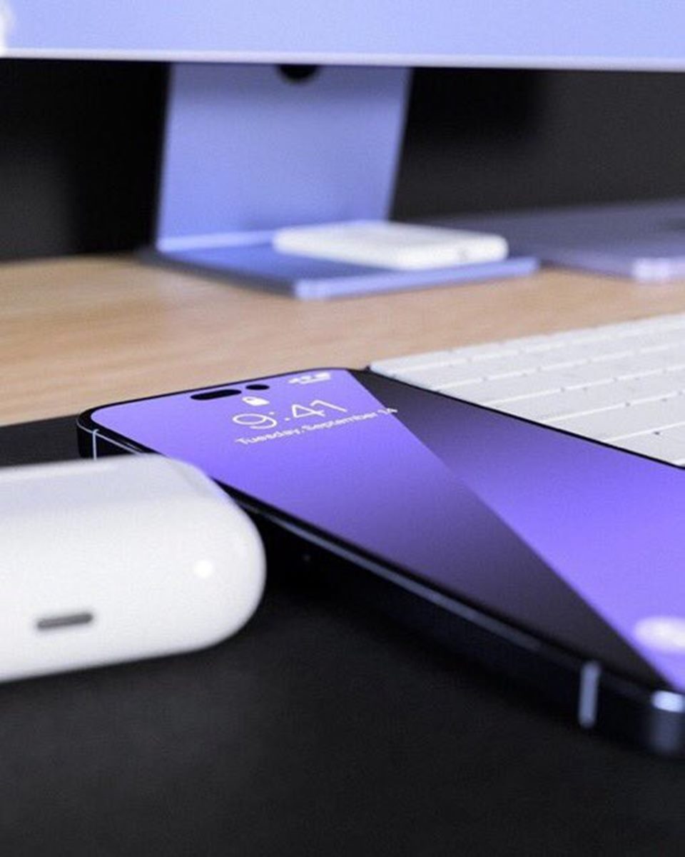果粉尖叫！iPhone 14新色「莫蘭迪深紫」曝光，Pro旗艦機獨有「剪劉海」螢幕